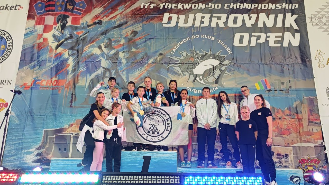 DUBROVNIK OPEN 2025.🦈 ITF taekwondo 