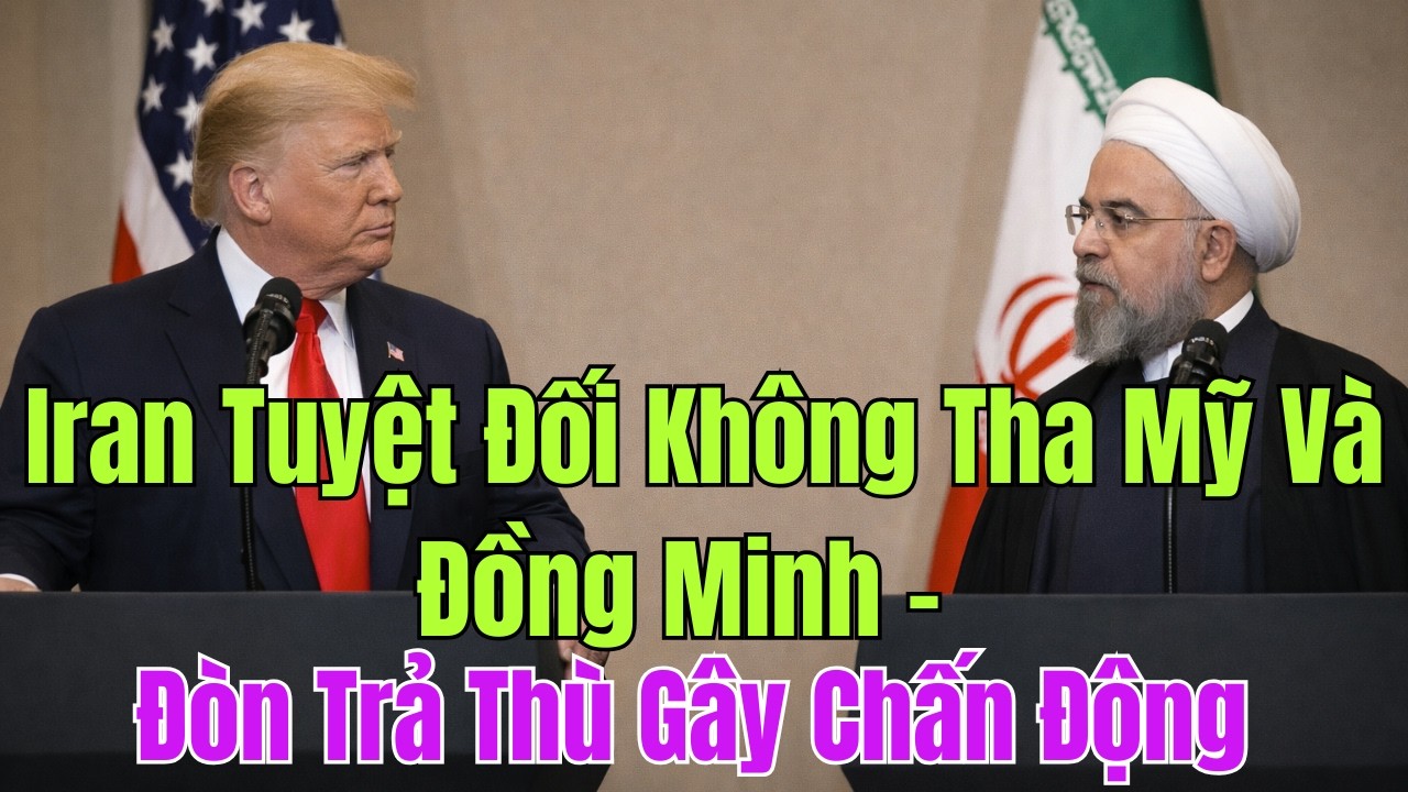 Iran Tuyệt Đối Không Tha Mỹ Và Đồng Minh – Đòn Trả Thù Gây Chấn Động