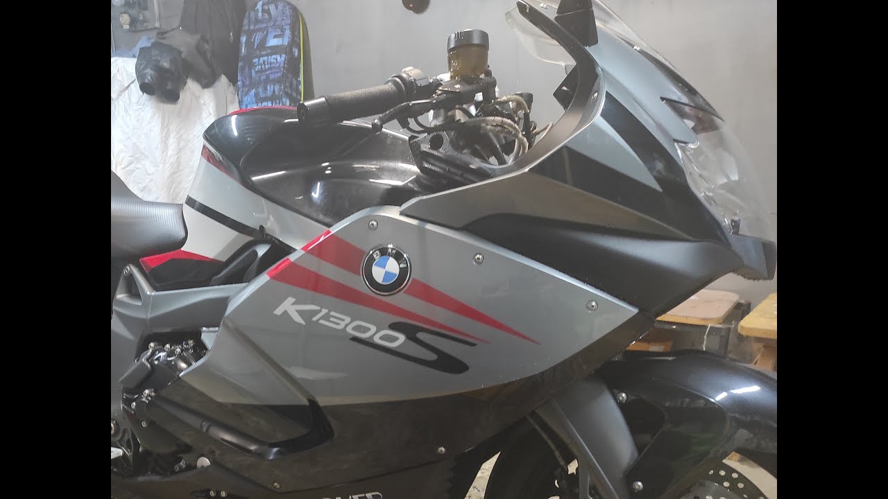 ТО мотоцикла BMW K1300S . Часть № 1. Замена масла и тормозной жидкости. 