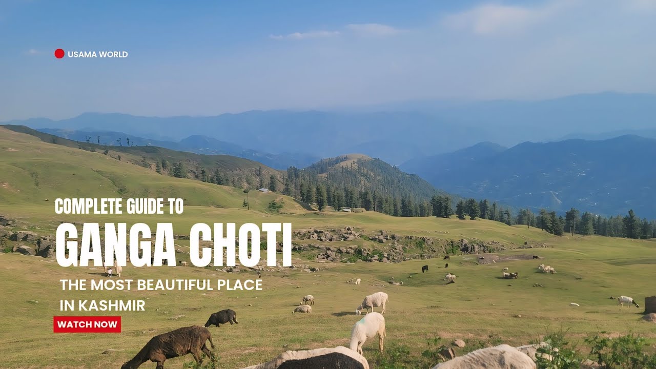Ganga Choti |The most beautiful place in Azad Kashmir|Sudhan gali bagh|Exploring Ganga choti medows|