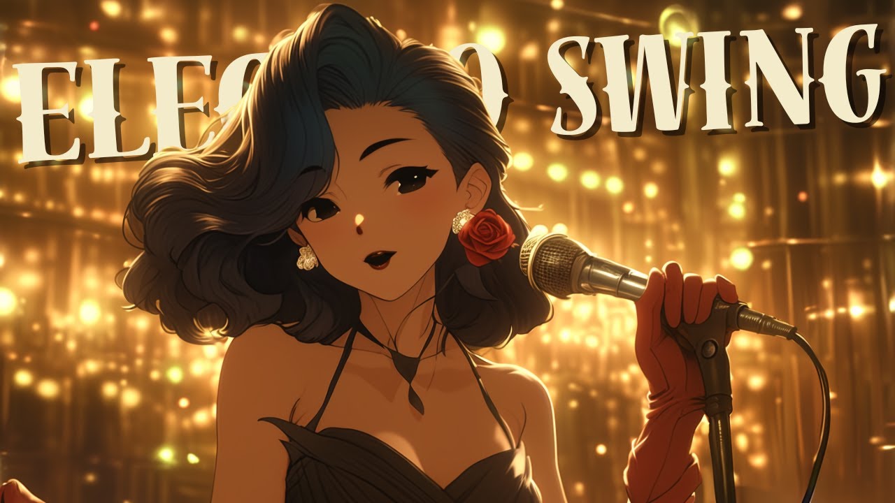 【Playlist】Scarlet Whisper Electro Swing 🎷 Elegant Vintage Jazz for Night Work, Study & Relaxation