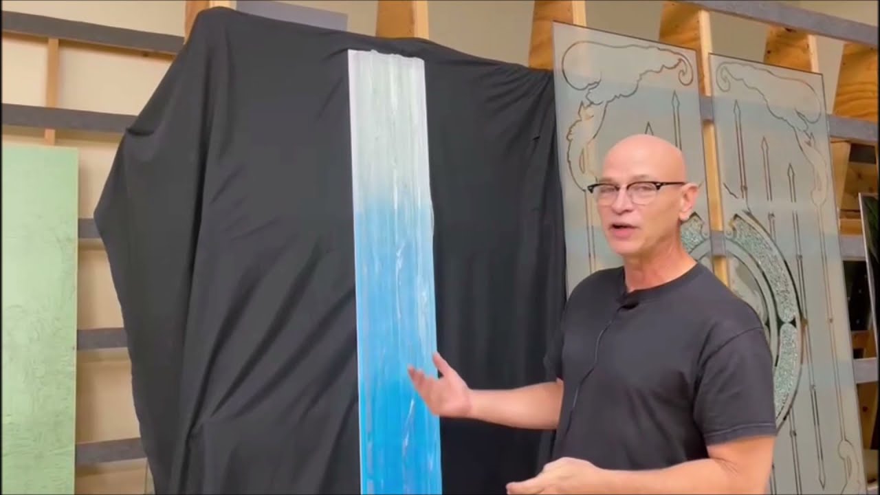 Making Slumped and Fused Stack Glass Column