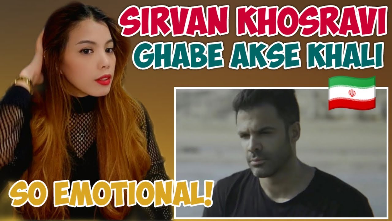 SIRVAN KHOSRAVI - Ghabe Akse khali - ( Official Music Video ) Reaction