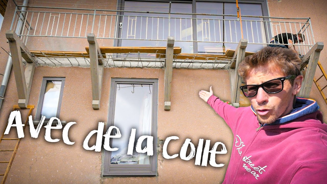 LE BALCON EN BOIS TIENT - Passion Rénovation Ep64 - construction maison travaux DIY BOIS