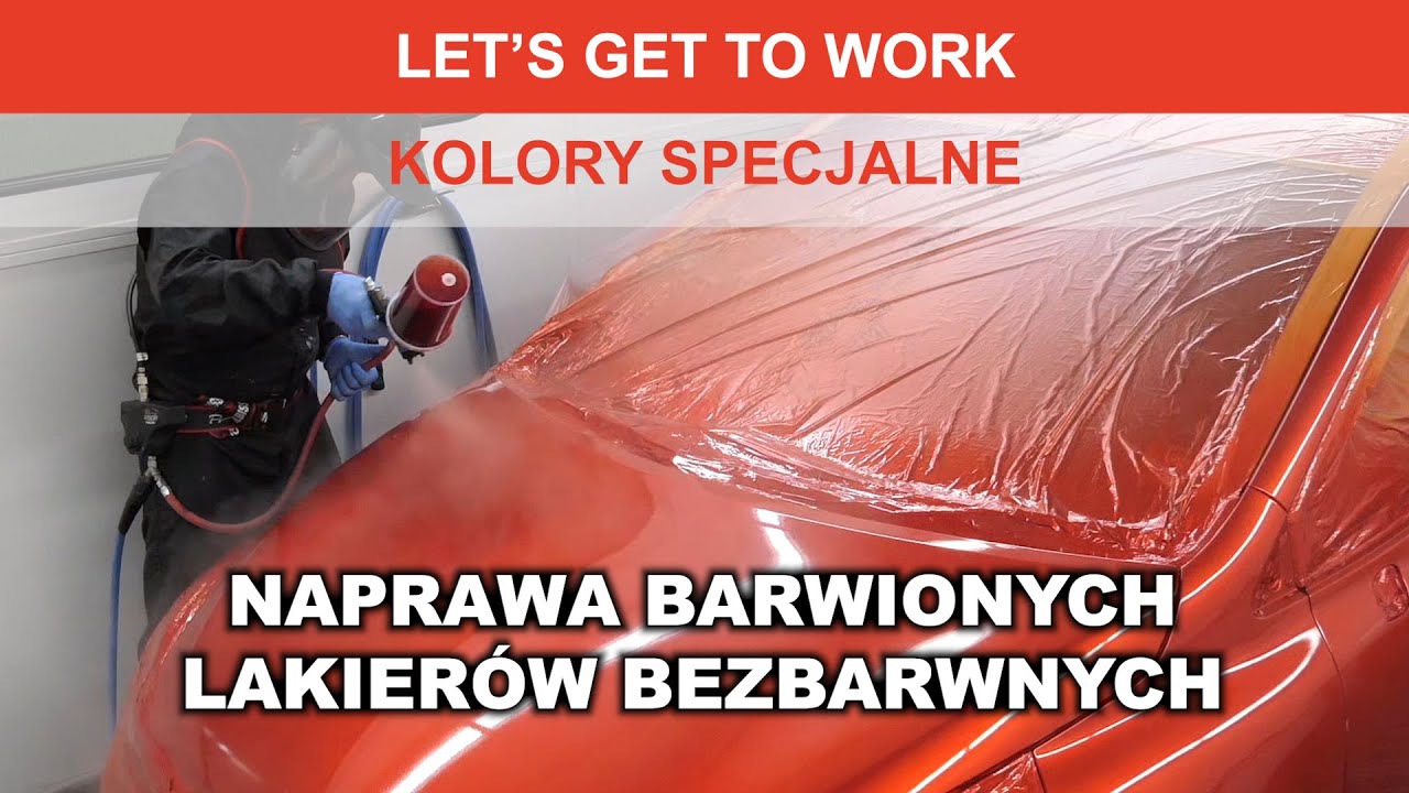 KOLORY SPECJALNE: NAPRAWA BARWIONYCH LAKIERÓW BEZBARWNYCH