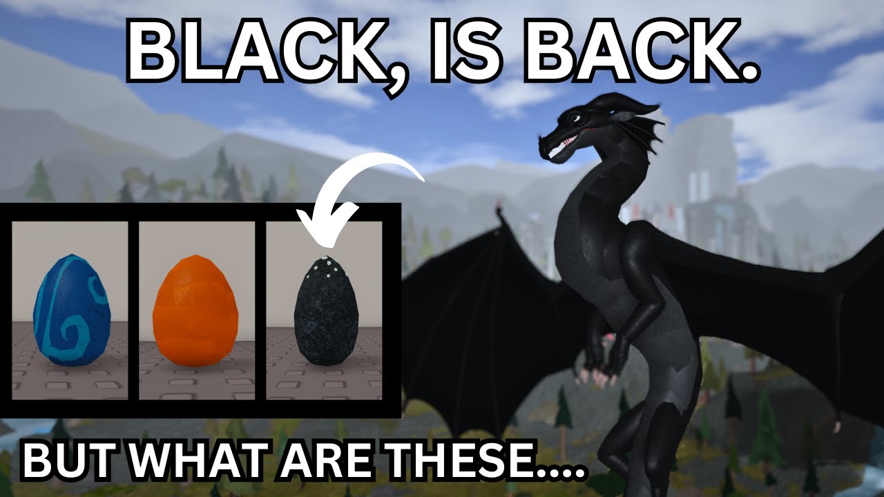 BLACK FOR RAINWINGS, EGGS, APRIL FOOLS, AND MORE | Wings of Fire Roblox