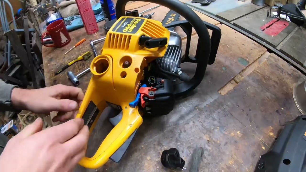 Chainsaw Rescue. Will this Poulan chainsaw start easy , or will I just keep pullin and pullin