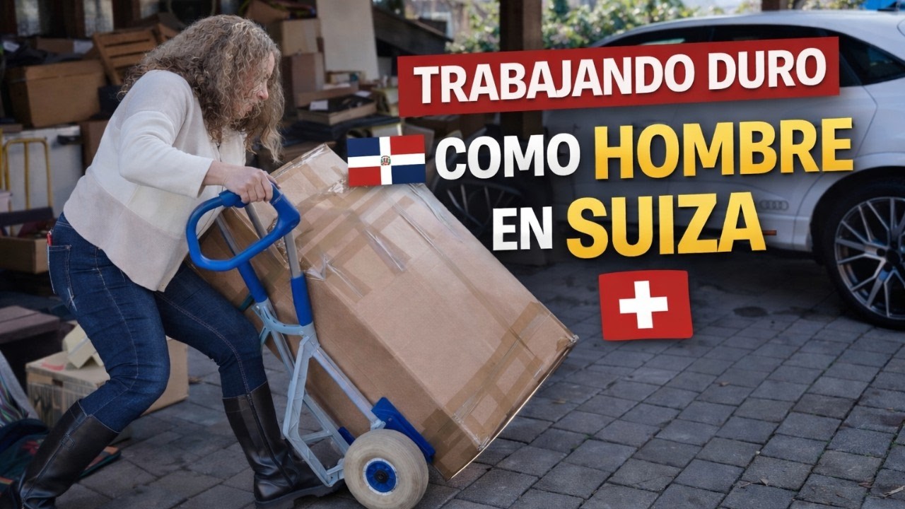 🇩🇴 La Dominicana que Trabaja como un hombre en Suiza 🇨🇭