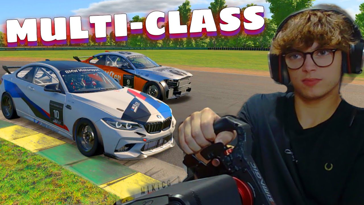 ADELANTAMIENTO EN LA ÚLTIMA VUELTA EN MI PRIMERA MULTICLASE | IRACING | Mikicg