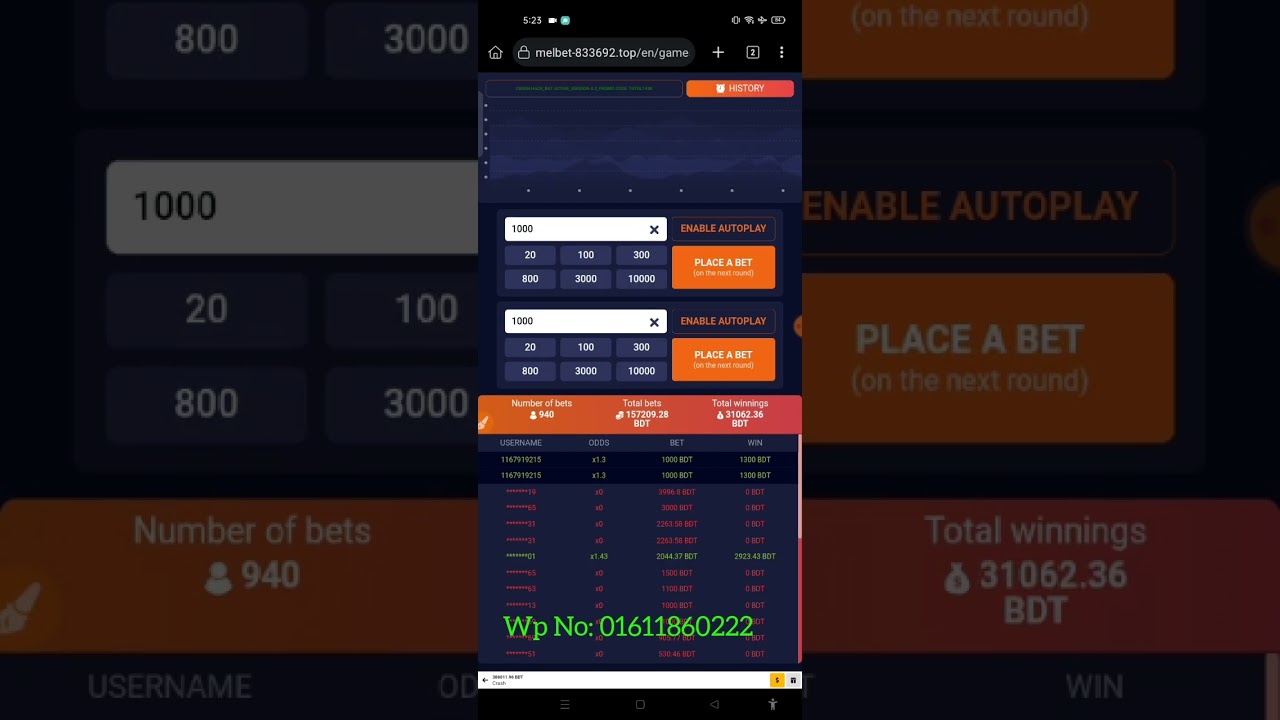 1xbet melbet Megapari Crash Game Hack Bot Auto Win 2025 New Update Crash Hack Bot live proof profit