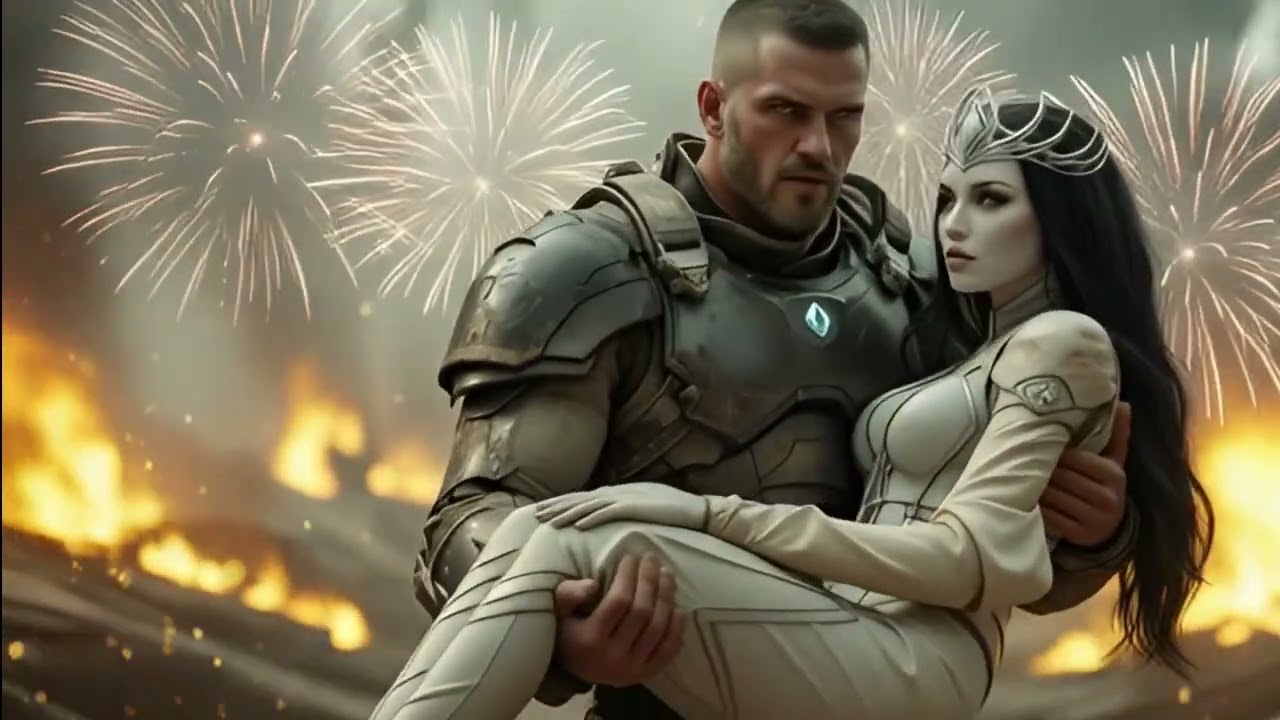 “I Carried the Alien Princess Through the Fire of War… The Queen Declared Me Her New Consort”