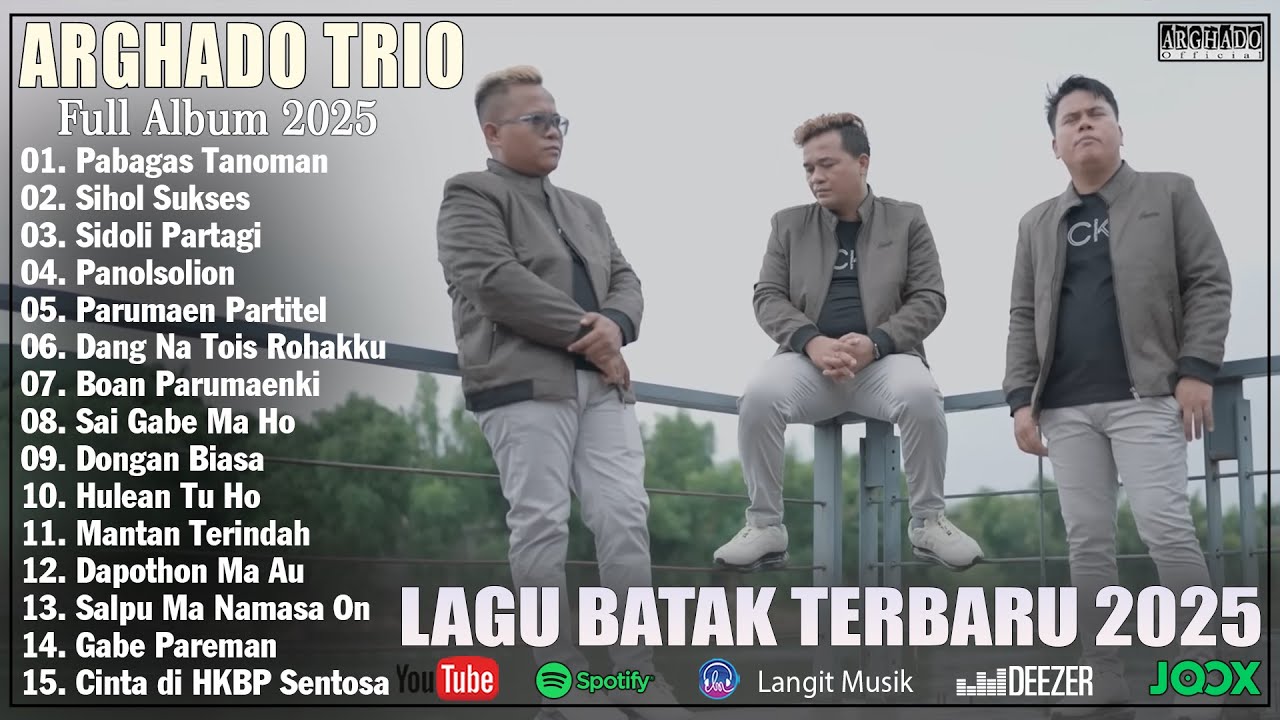 Arghado Trio   Kompilasi Lagu Batak Terbaru Dan Terpopuler 2025   Top Album Batak Hits Sosmed