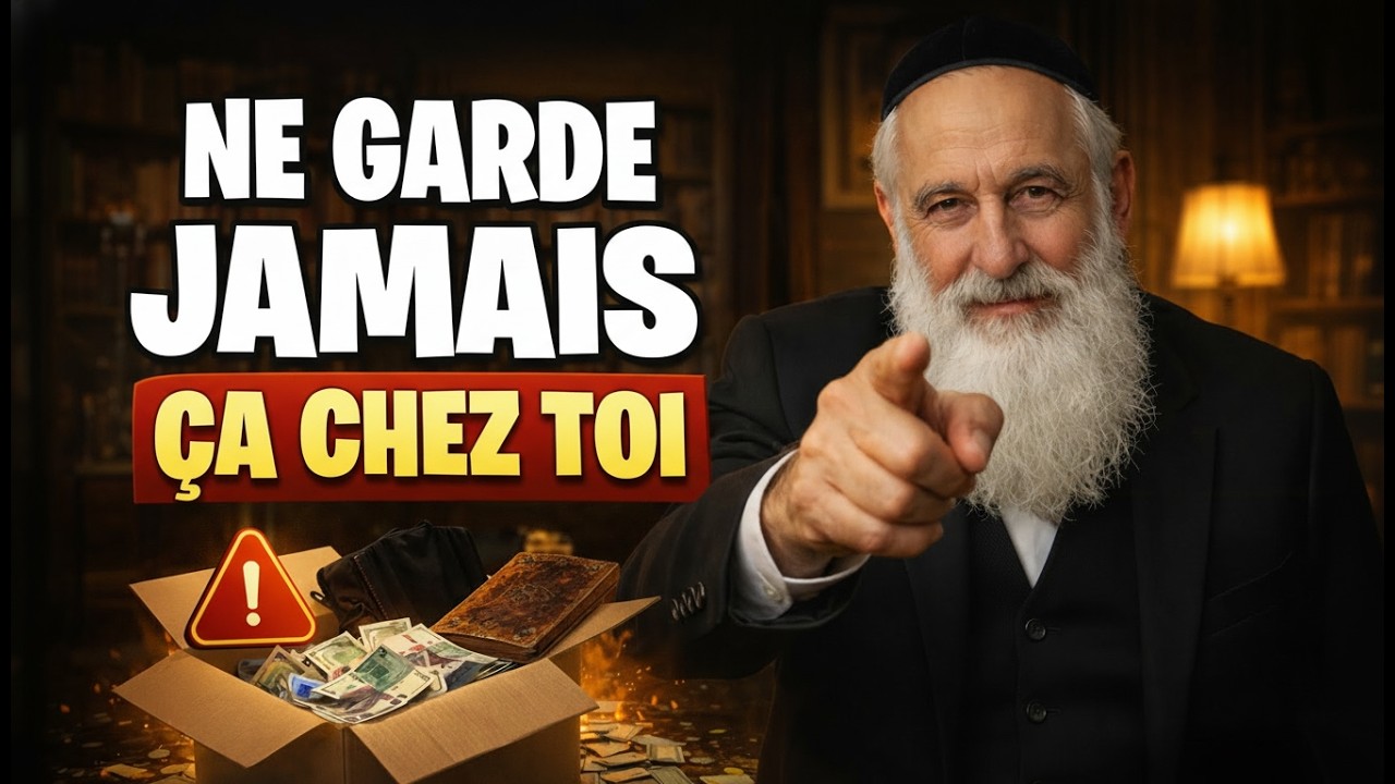 5 Choses Que les Juifs Riches Ne Gardent JAMAIS Chez Eux (Et Toi Oui)
