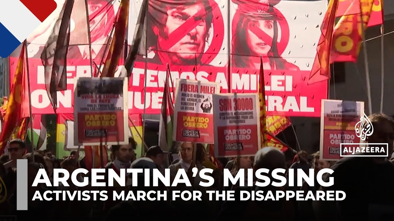 Argentina activists honour victims of &lsquo;Dirty War&rsquo;