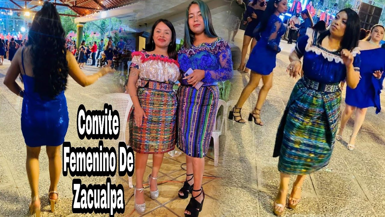 Ensayo Del Convite Femenino De Zacualpa 31 Mayo 2022 Con Grupo Branly