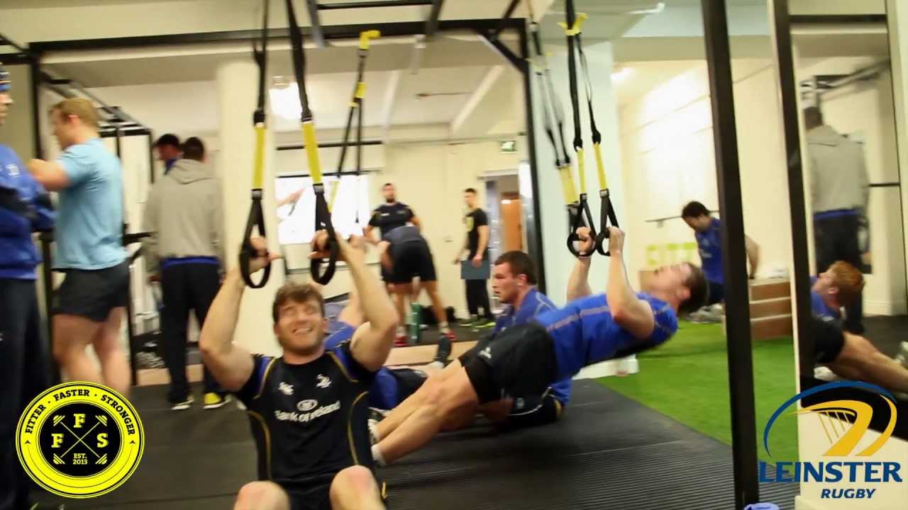 Leinster Rugby Conditioning Session at FFS Dublin