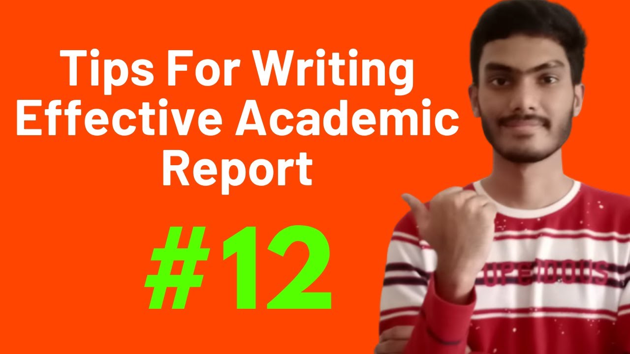 Tips for Writing Effective Academic Report #HarvardReferencingStyle #AcademicWriting