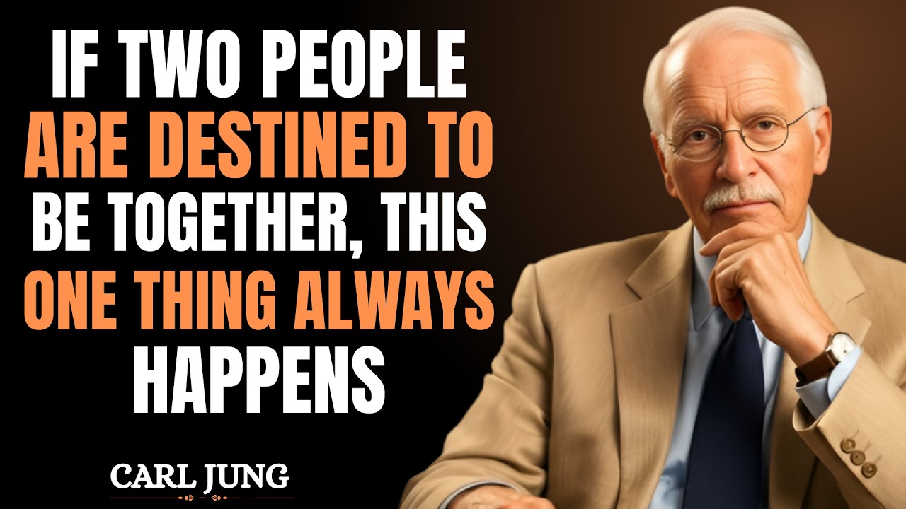 IF TWO PEOPLE ARE DESTINED TO BE TOGETHER, THIS ONE THING ALWAYS HAPPENS | CARL JUNG