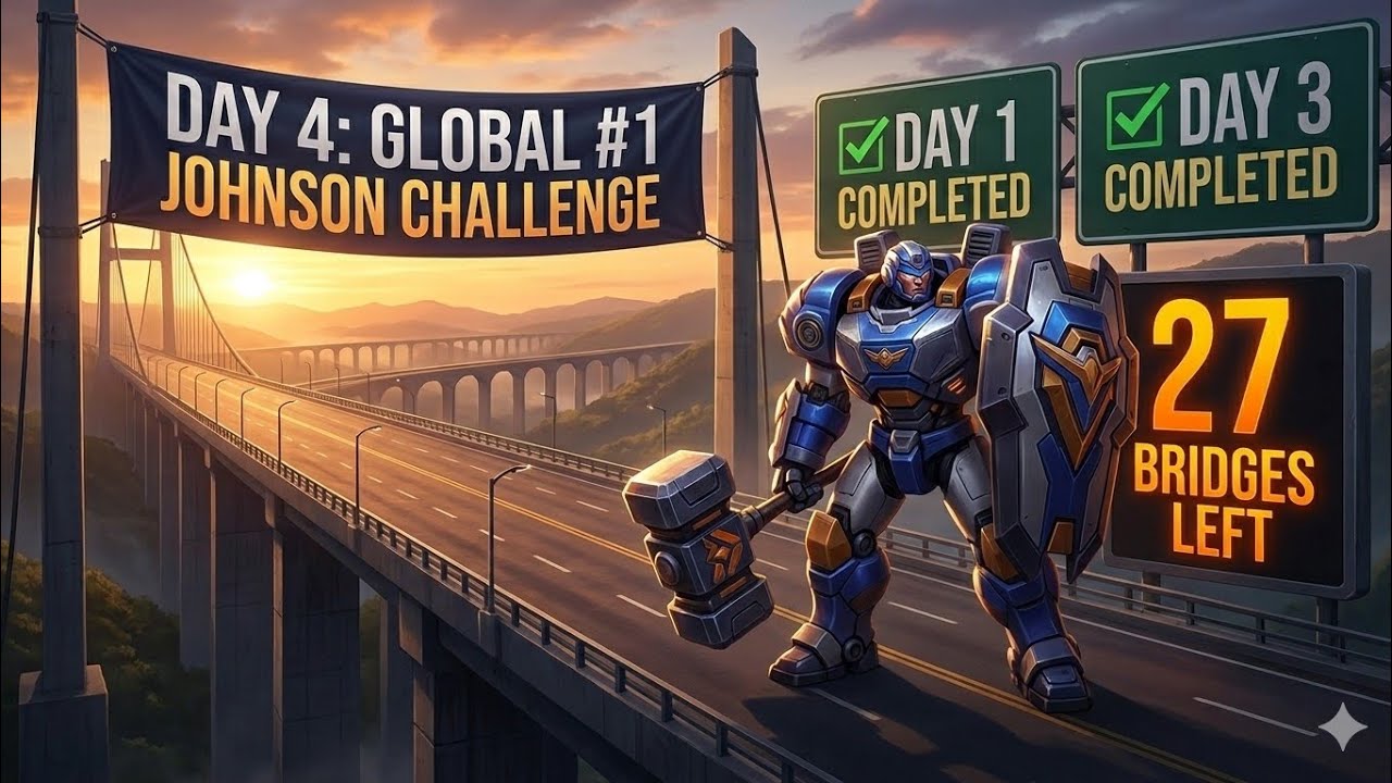 100% SUCCESS RATE? 🏎️ | Day 4: Global Johnson in 30