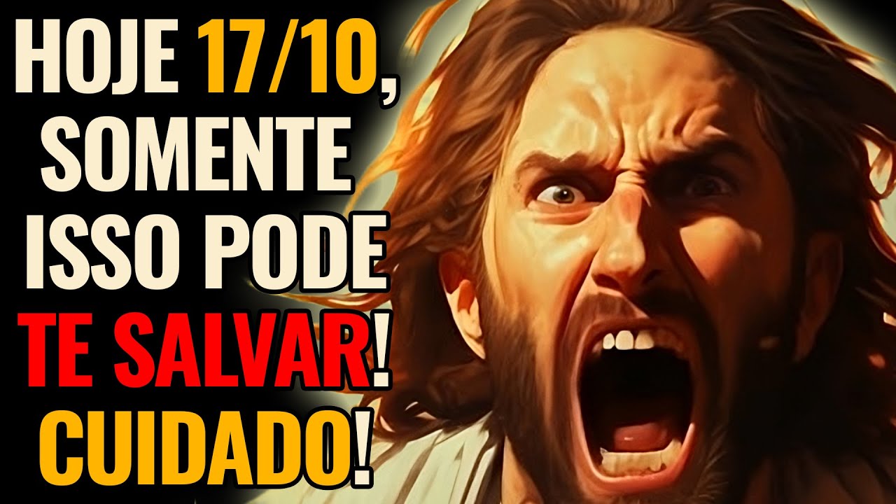 JESUS: Filho, isso é URGENTE! CUIDADO com ESSA PESSOA! SE SALVE!