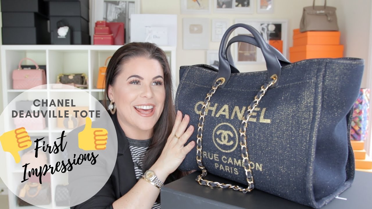 CHANEL DEAUVILLE TOTE FIRST IMPRESSIONS + WHY IM SELLING IT | Jerusha Couture