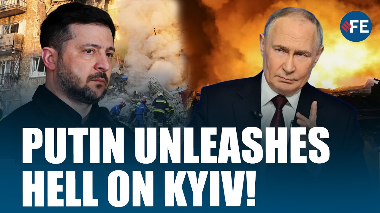 Russian Drone Attack Hits Kyiv As Zelenskyy Seeks Energy Truce With Trump | Ukraine War