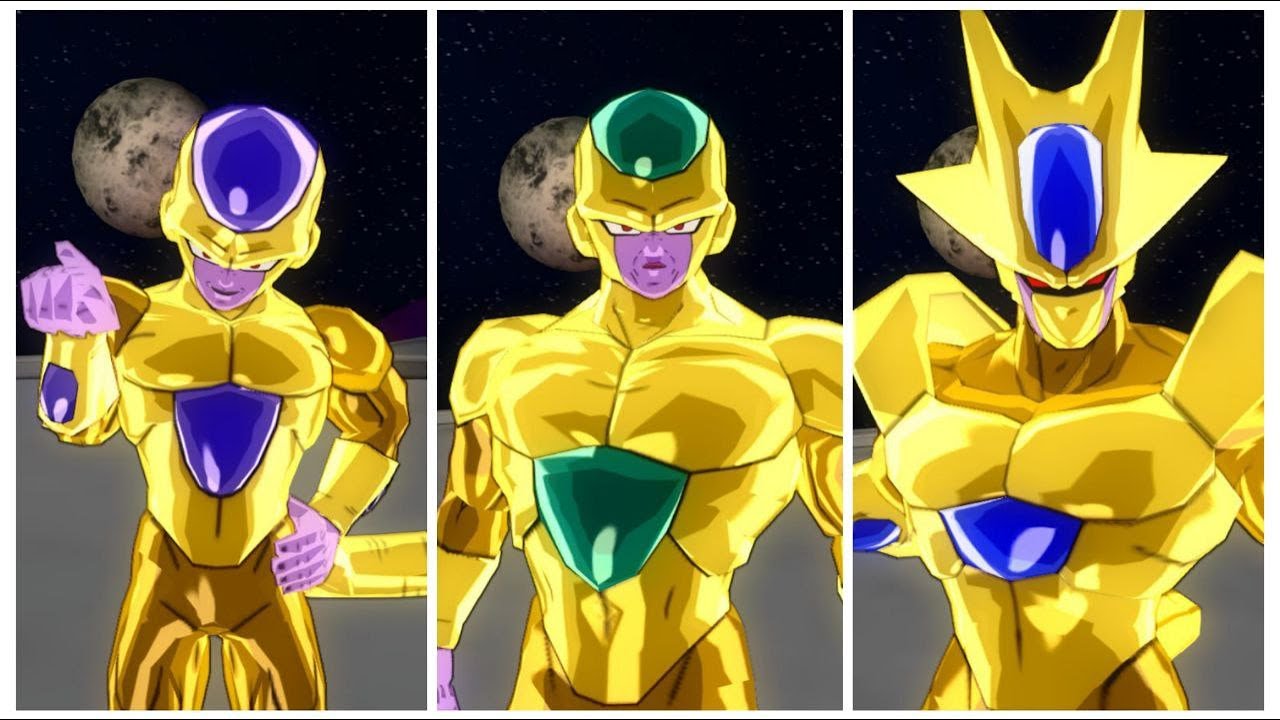 【MOD】Golden Frieza Family + Download【DBZ BT3】