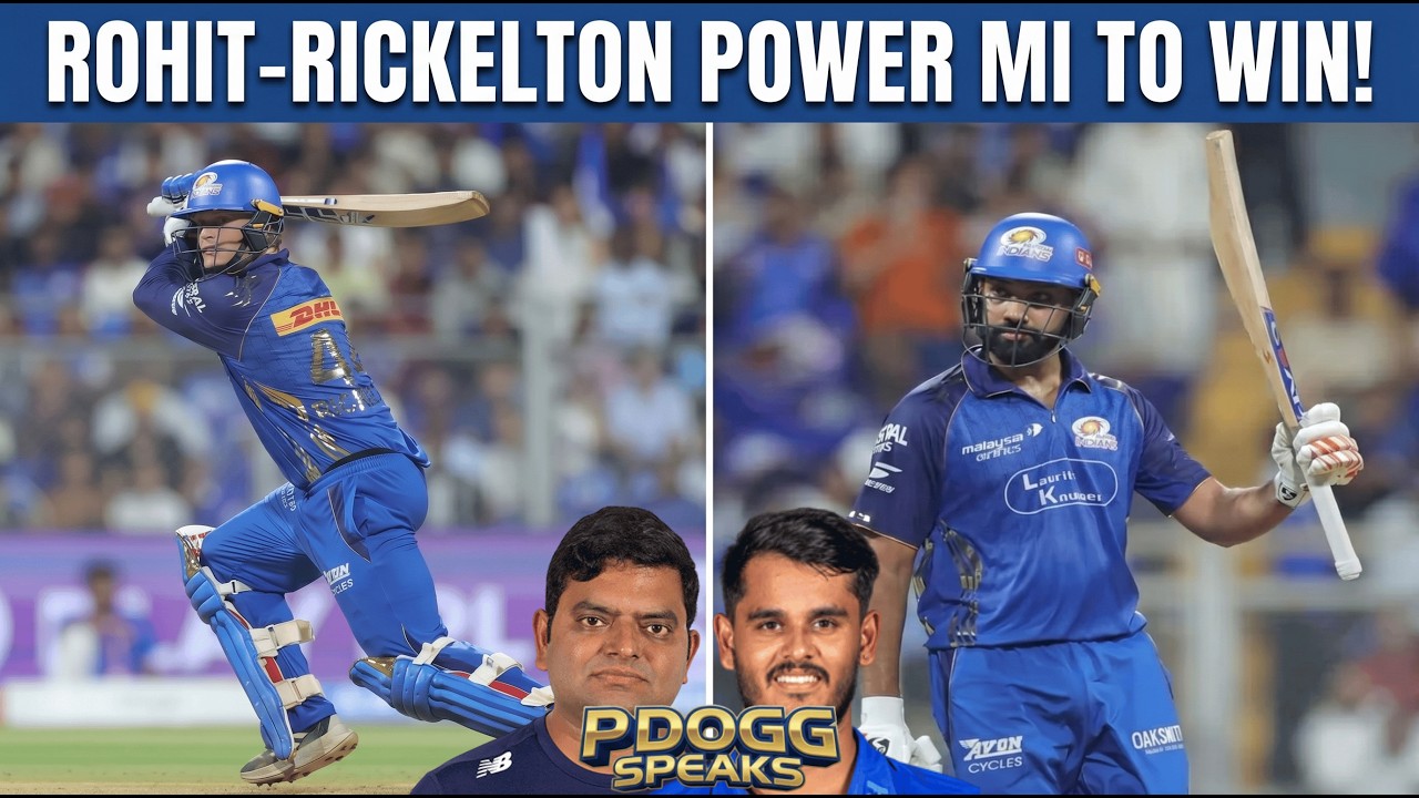 ANOTHER DAY, ANOTHER WANKHEDE RUN CHASE! | MI vs LSG Review: MI Destroy Lucknow! | Pdoggspeaks