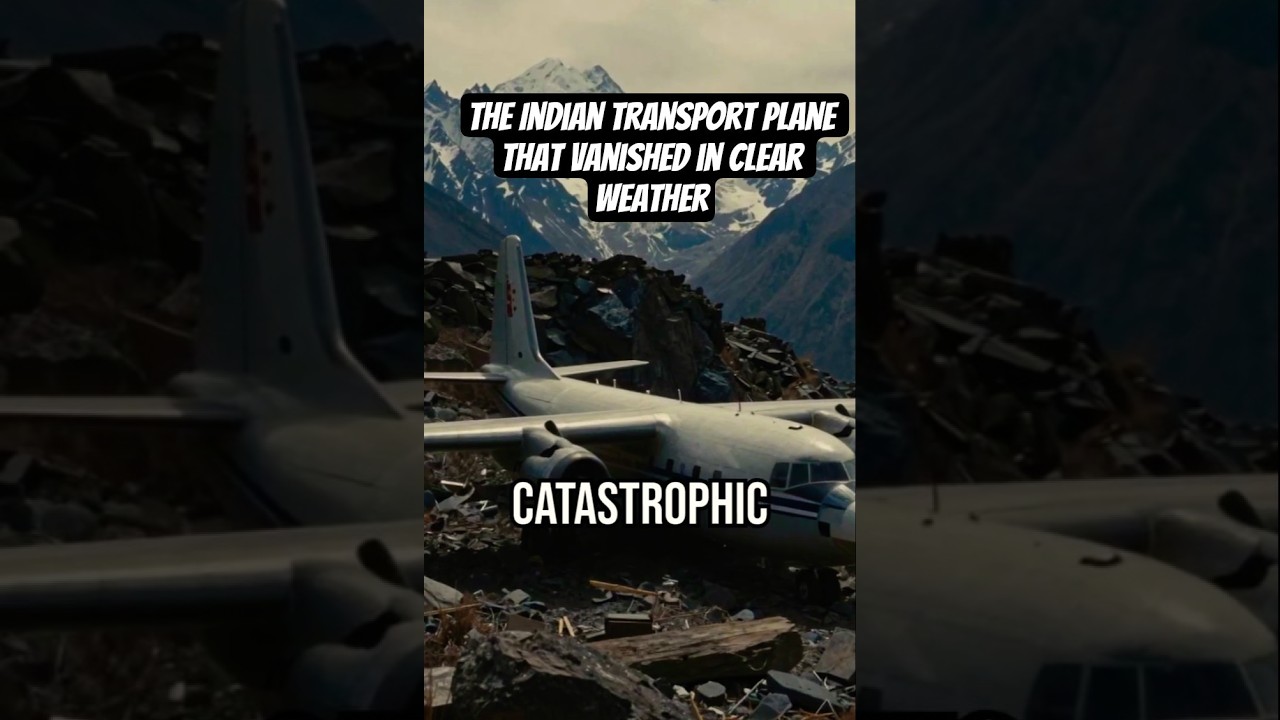 The Indian Transport Plane That Vanished in Clear Weather