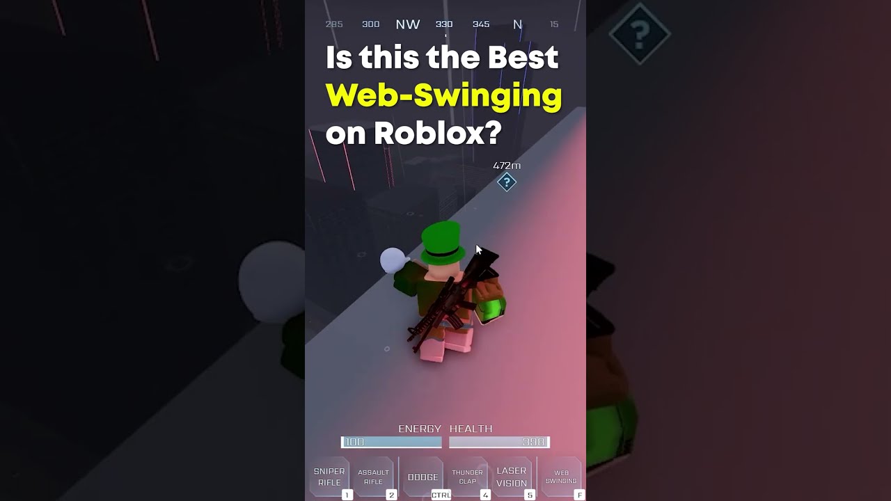 The Best Roblox Web-Swinging You'll EVER Use