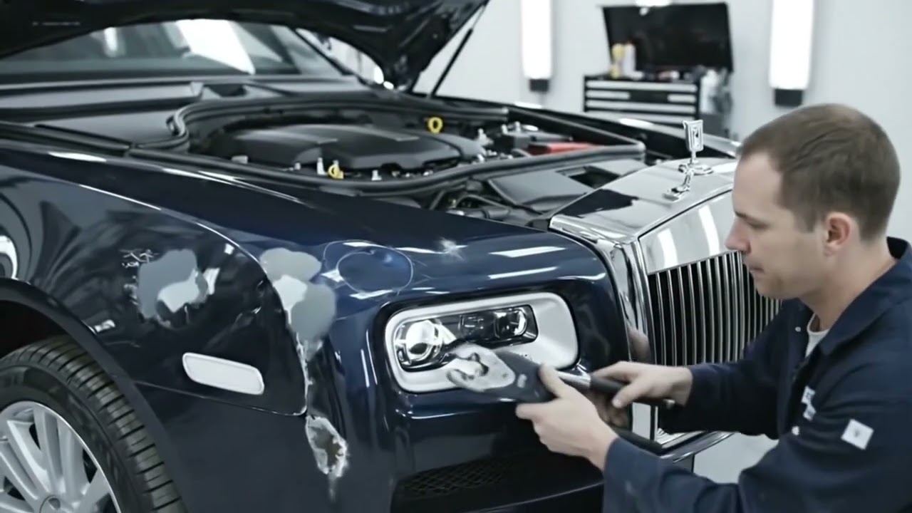 ASMR Car Restoration! Full Restoration of a Rolls-Royce Phantom from Total Disrepair to Looking New.