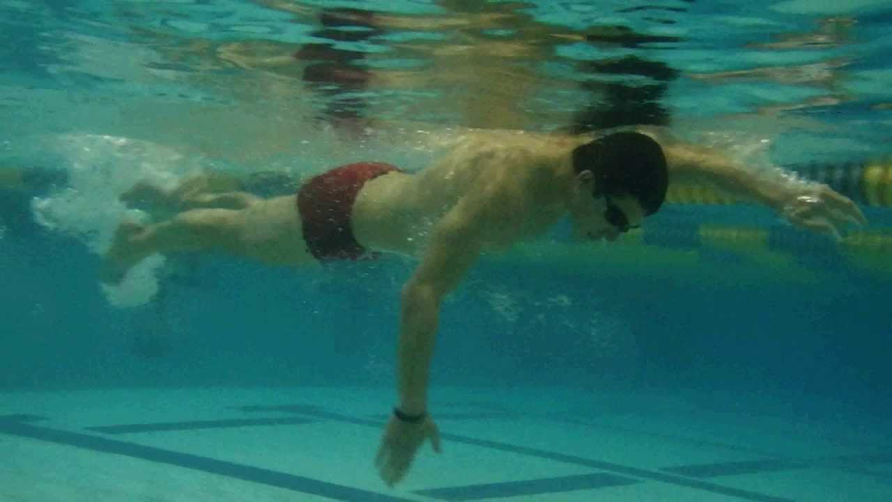 Freestyle Swimming, Triathlete Wirth:  Video #1   Nov6 2013