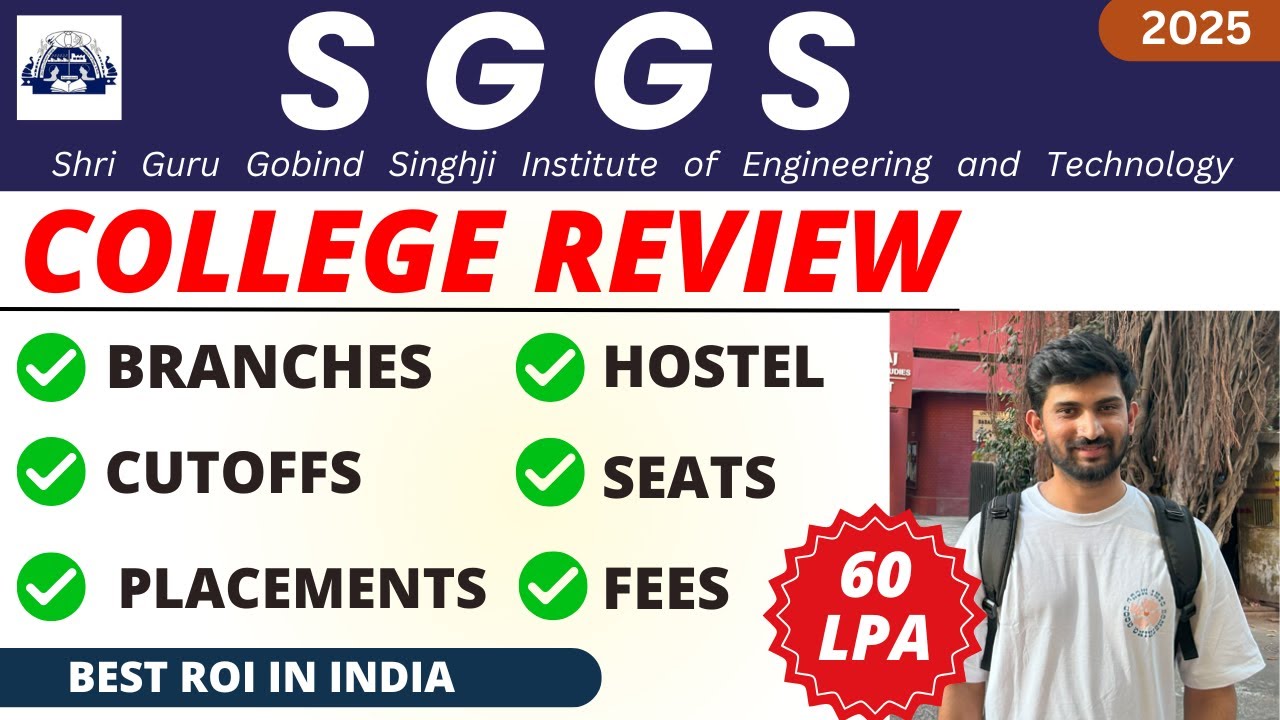 Sggs Nanded College Review 2025 | Placements , Hostel Fees , Branches 🔥