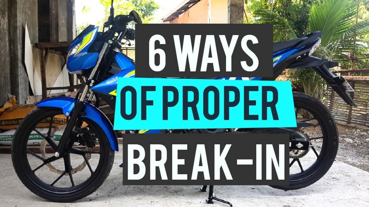 Proper Break in of Motorcycle | Raider 150 Fi