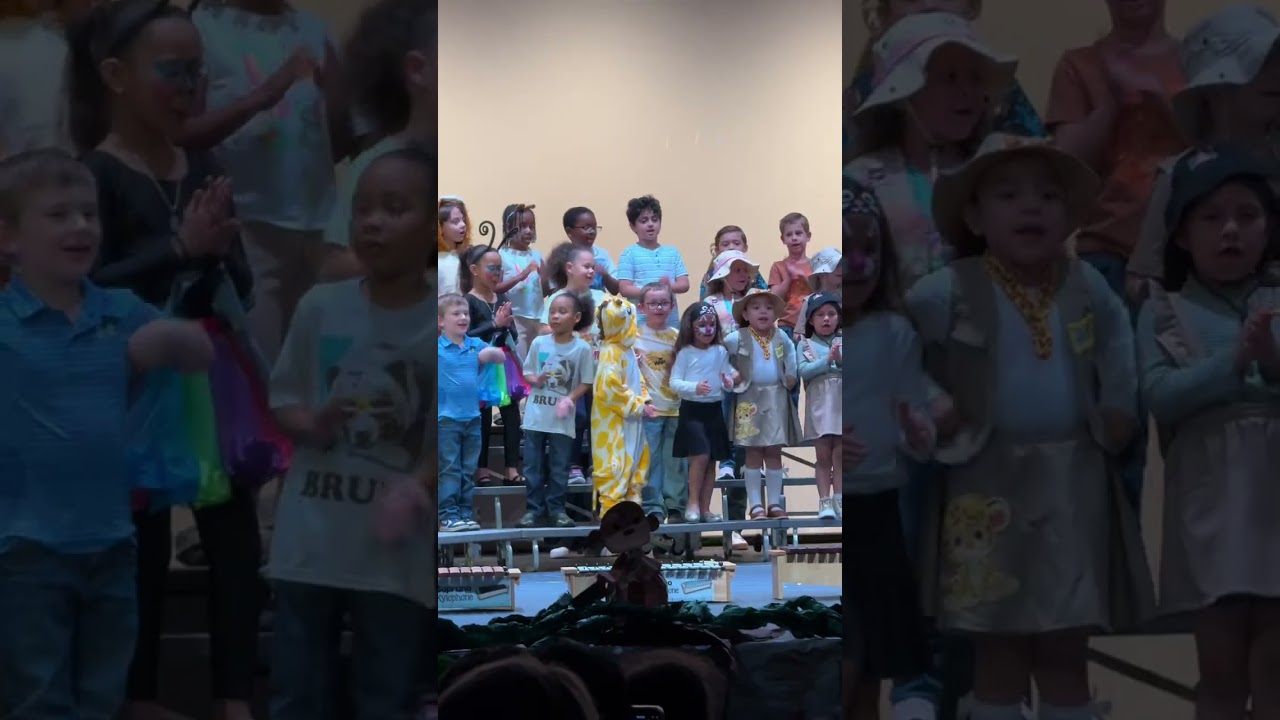 Kindergarten music show 2024-2025 in Howard Yocum Elementary School Maple Shade