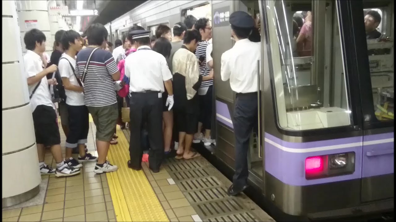 【みなと祭臨時増発】名城･名港線金山駅 名古屋みなと祭開催に伴う混雑の様子