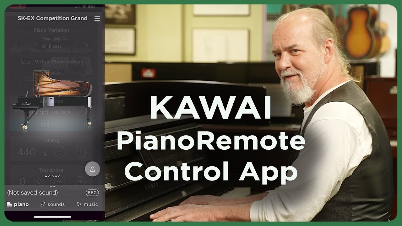 Kawai PianoRemote App | Review and Demonstration