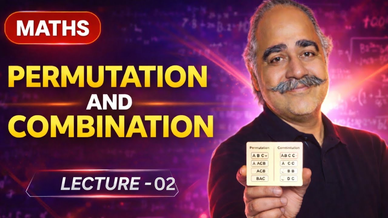 Permutation and Combination Lecture 1 | RP Singh Maths #PermutationAndCombination