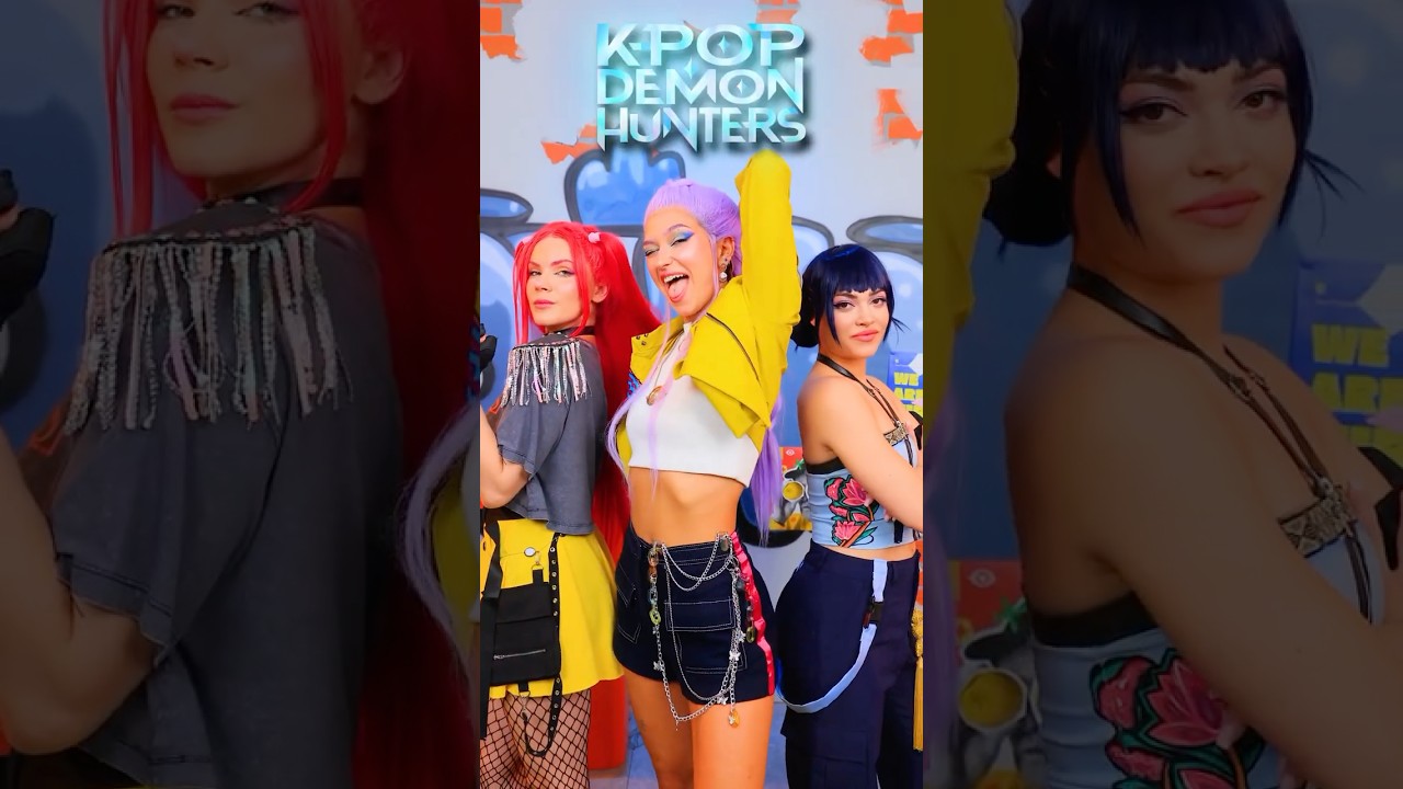 Kpop Demon Hunters! Huntrix in Real Life!