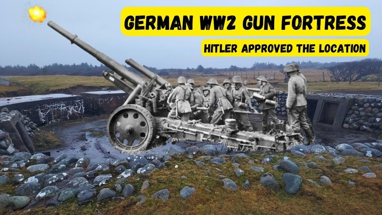 German WW2 gun fortress found . Hitler wanted it right here !
