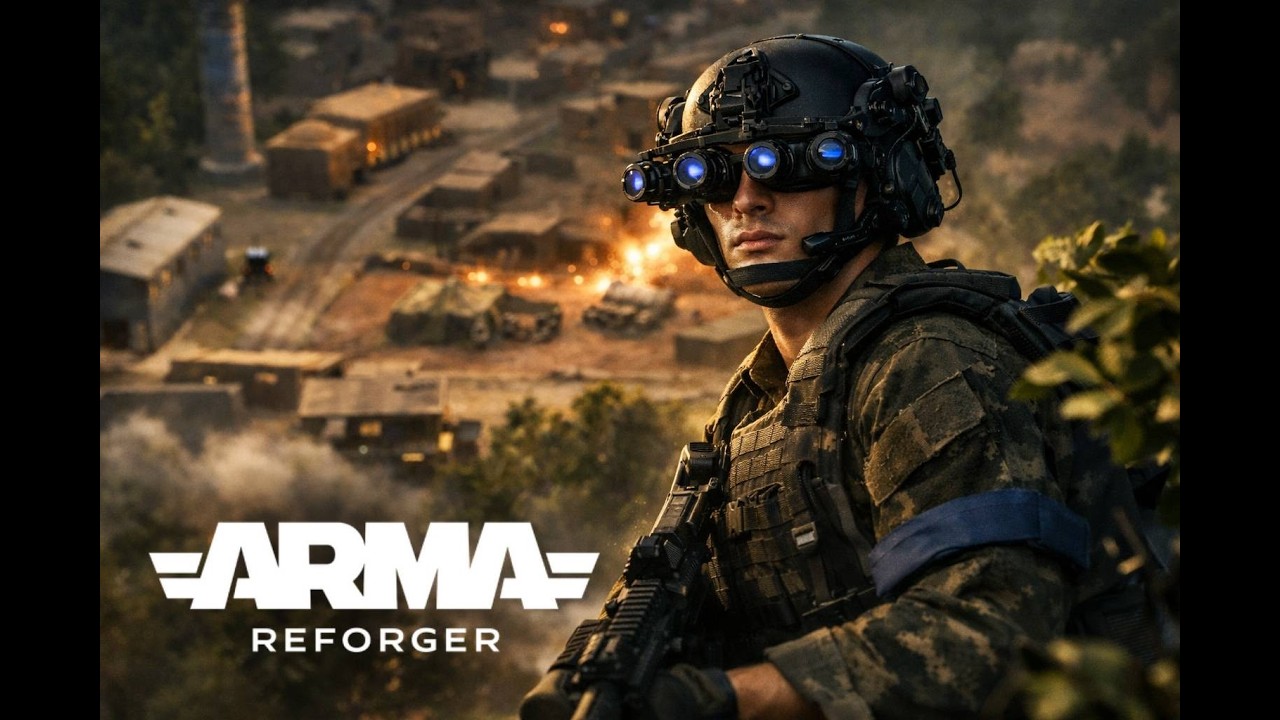 Szturm na punkt, długa obrona i później eliminacje wroga z ukrycia | Arma Reforger