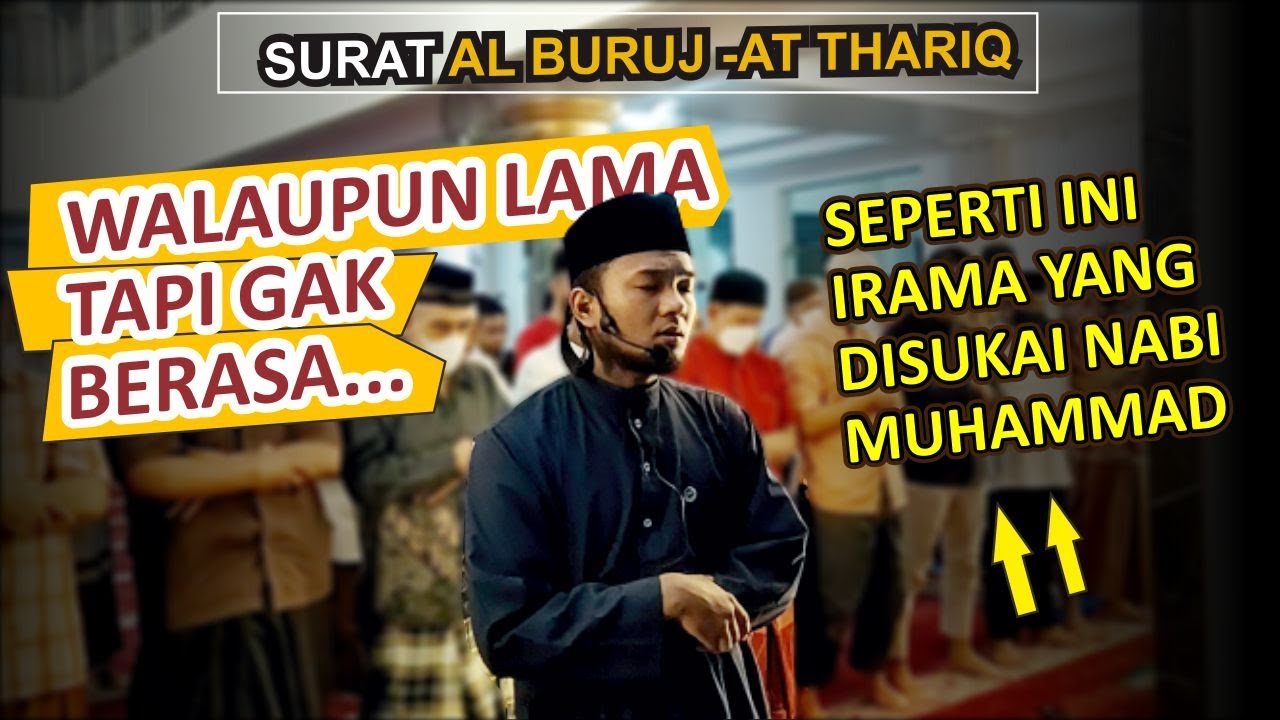 Shalat Isya Membaca Surat Al- Buruj dan At Thariq bikin Jamaah betah