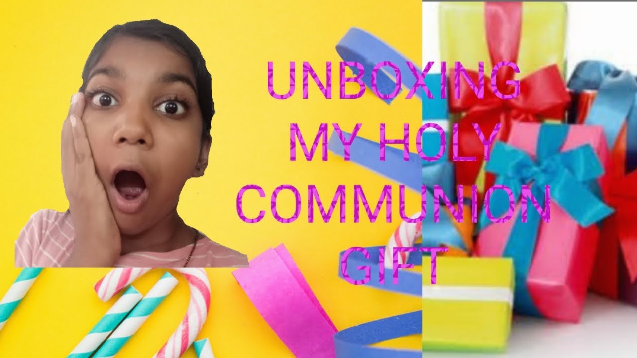 UNBOXING MY HOLY COMMUNION GIFTS. PART 1
