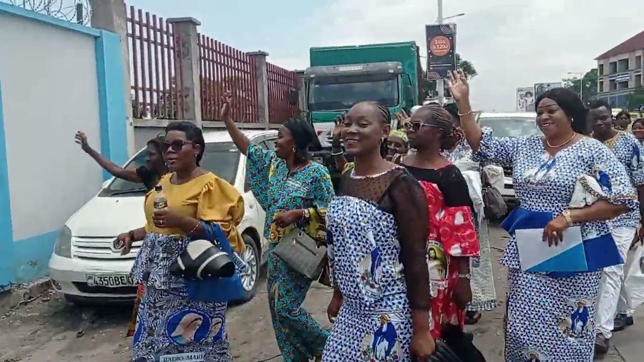 Inauguration de Radio Maria RDC,par Cardinal Fridolin Ambongo, Kinshasa 4/11/2023