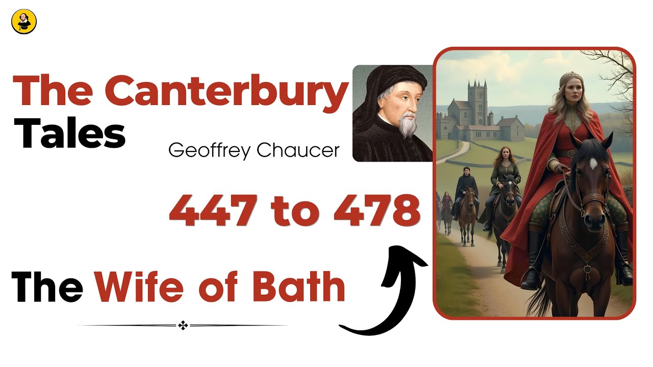 The Wife of Bath | Canterbury Tales | General Prologue | Line by Line explained in Hindi and Urdu