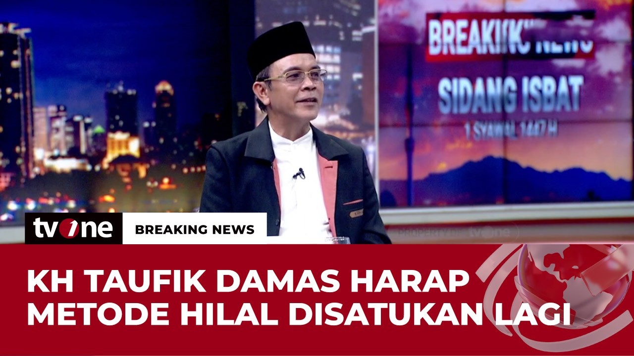 Tanggapan KH Taufik Damas Terkait Perbedaan Penentuan Hilal Lebaran di Indonesia | Breaking News