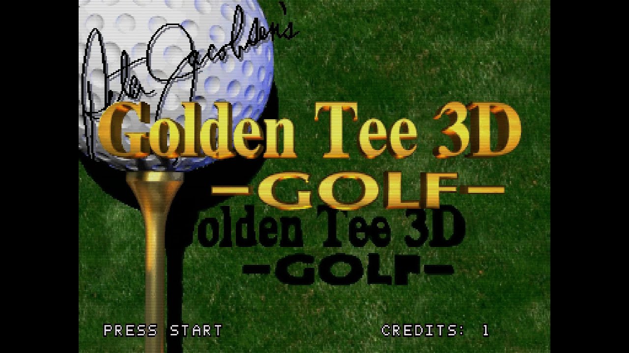 Golden Tee 3D Golf (Incredible Technologies 1995)
