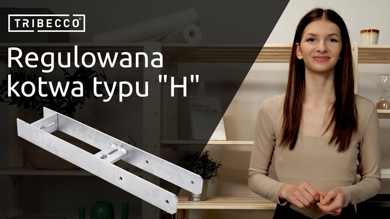 Podstawa słupa typu H - idealna do altany, carportu czy garażu