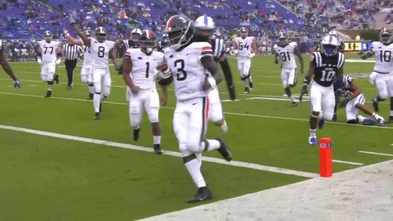 Perkins leads Virginia past Duke 28-14