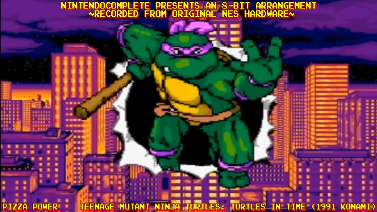 ♫Technodrome/Pizza Power (TMNT) NES Arrangement - NintendoComplete